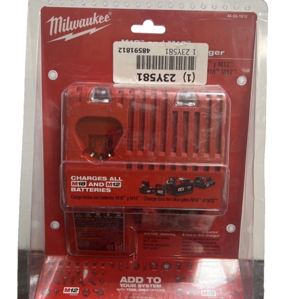 Milwaukee M18 & M12 Multi-Voltage Charger BNIB